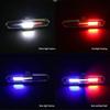 USB Rechargeable LED Bicycle Taillight IP65 Waterproof Rear Light for Mountain Bike Commuting Cycling Safety