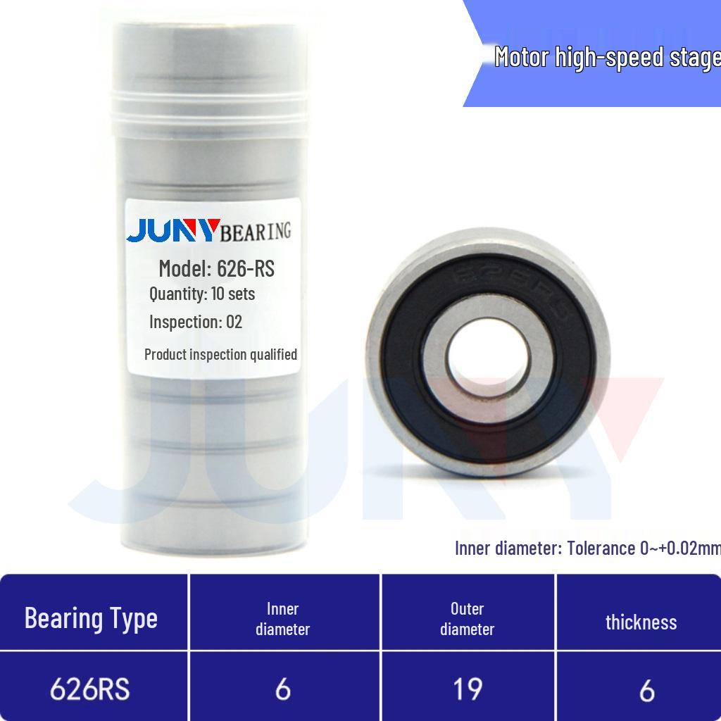 High-Speed Miniature Bearings 623-629 for Toys and Motors (ZZ/RS)