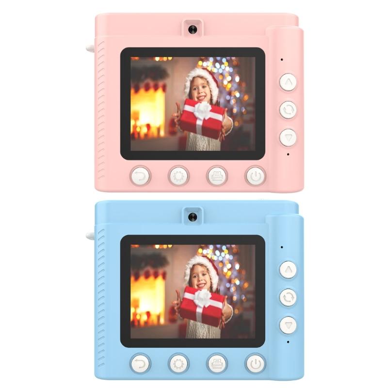 Kids Instants Print Camera Set With 3 Paper Rolls Portable, High Resolution Images, Thermals Printing