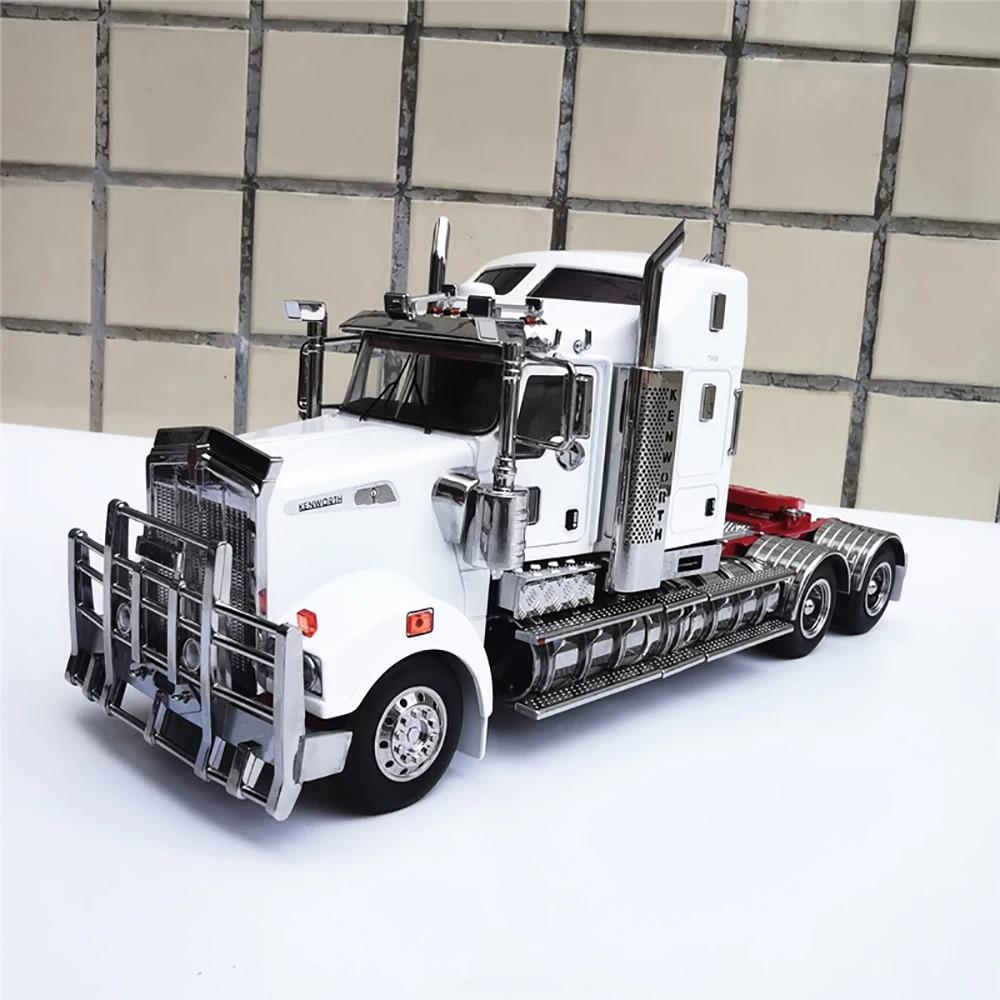Die cast 1:32 alloy Kenworth T909 simulated truck front model static decorative ornaments holiday gift fan collection souvenirs