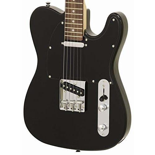 Legend LTE-Z B/BKBK Telecaster-Style Electric Guitar, All Black, Special Order Model