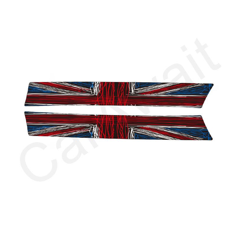 For MINI Cooper F55 F56 F57 F65 F66 F67 J01 J05 Car Hood Bonnet Sticker Cover Grille Trim Vinyl Overlay Decals Car Decoration