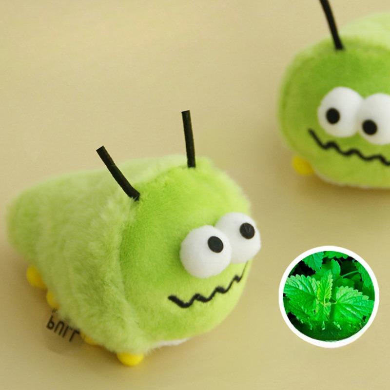 Cat Interactive Toy Small Green Bug Cat Catnip Cat Toy Sound Cat Toy Indoor Kitten Teeth Grinding Catnip Toys Pet Supplies