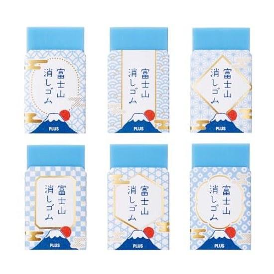 Plus Eraser Air-in Mount Fuji Set 6 ER100AIF 36-5916