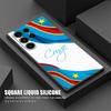Phone Case For Samsung Galaxy S24 Ultra Case S23 S21 S20 FE S22 Plus Note 20 Ultra Silicone Cover Democratic Republic Congo Flag