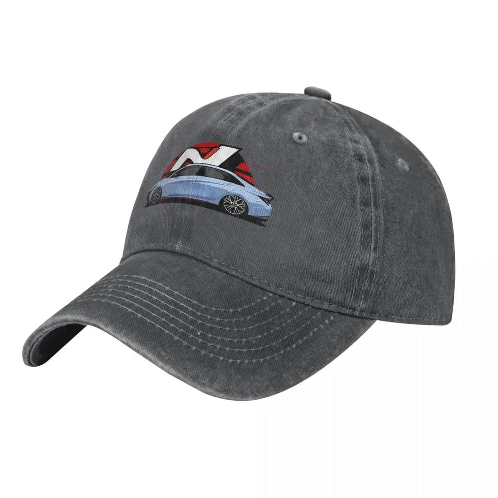 Racing Creative I30n Sedan Elantra demin Cap Outdoor Adventures Mens Cap Baseball Cap For Men