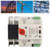 AC110V 100A Dual Power Automatic Transfer Switch 35mm Rail Mounting 2P ATS Generator Transfer Change