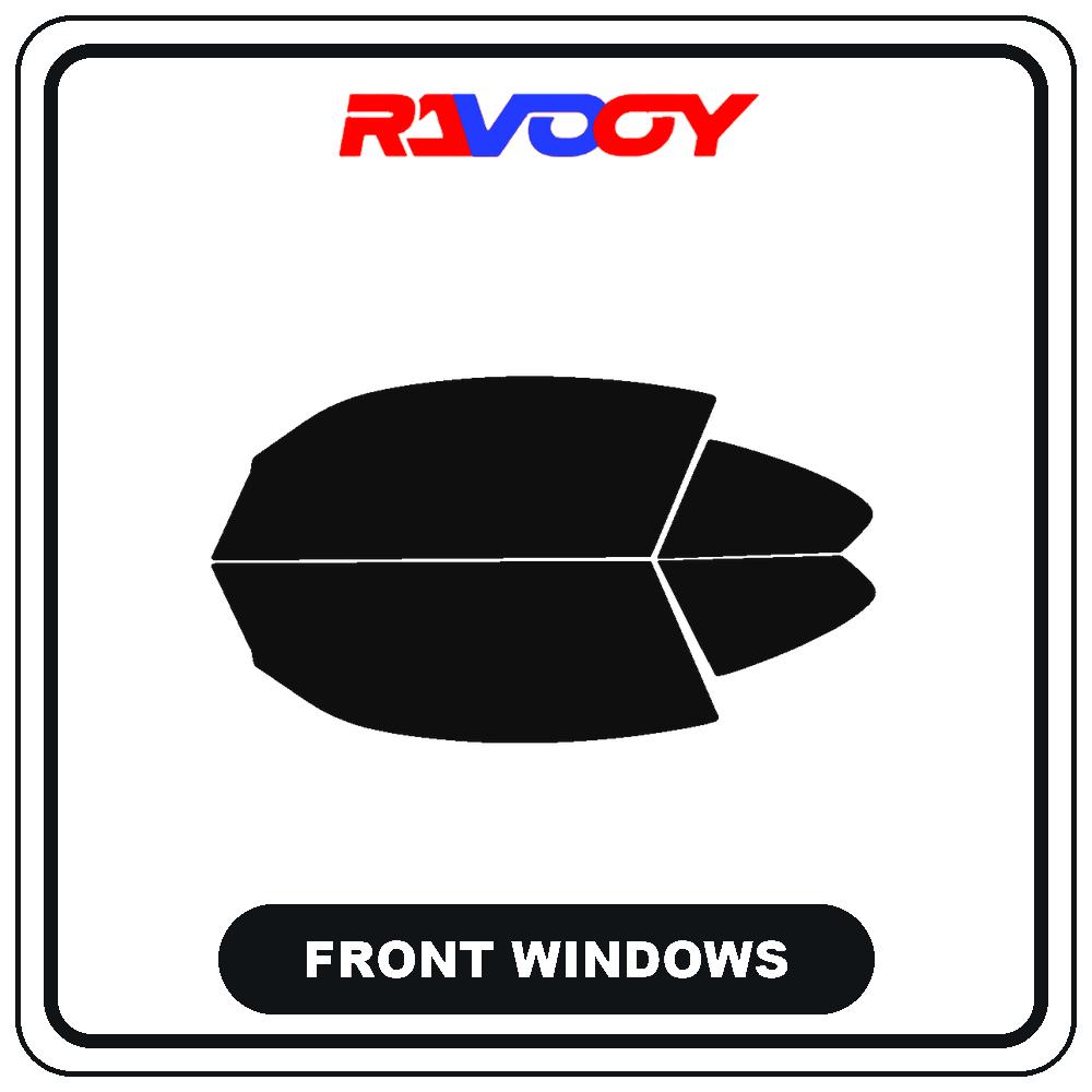 For BMW Z4 Coupe 2006-2009 RAVOOY Pre-Cut Window Tint Film Vehicle-Specific Full Kit Front & Rear Windows Precision-Cut