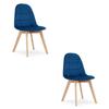 Bora Chair - Navy Blue Velvet X 2