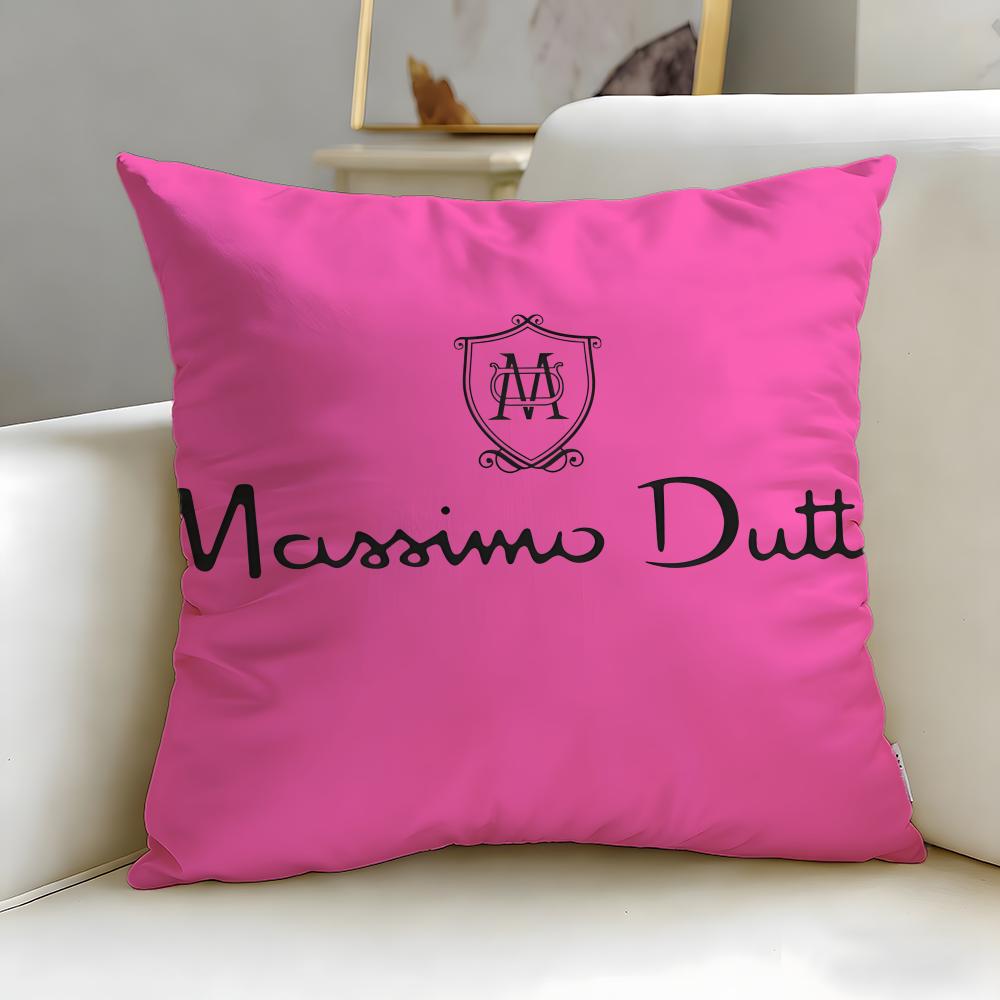 Classic Fashion Brand Massimo Dutti Cushion Cover Soft & Easy-Wash Pillow Case – Versatile for Couch, Bed, Travel and Office