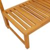 Sun Lounger Oil Natural 200 X 57 X 75 Cm Solid Acacia Wood