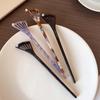 Modern Hanfu Style Acetate Hair Forks Headwear Fan-Shaped Hair Pin Acetic Acid Hair Stick  Girls