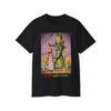 Herren- und Damen-T-Shirts Mars greift Aliens an Vintage 90er Weltraum Unisex Ultra Baumwolle T-Shirt