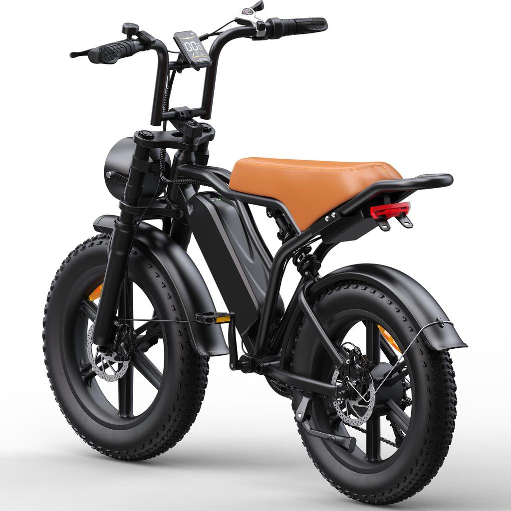 TOOFLY G20 E-Mountain Bike 500W Motor 48V15.6AH Battery Max Load 150KG 20-inch Off-Road Tires Suitable for Various Terrains