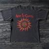 Alice In Chains Logo Schwarzes Baumwoll-T-Shirt Unisex T-Shirt