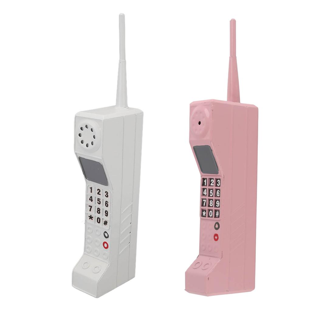 Retro Cellphone Model Old Fashioned Cellular Phone Model Ornament Vintage Simulation Photographic Pr