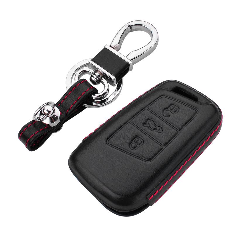 Volkswagen Smart Key Cowhide Case for Magotan Passat CC Variant Arteon