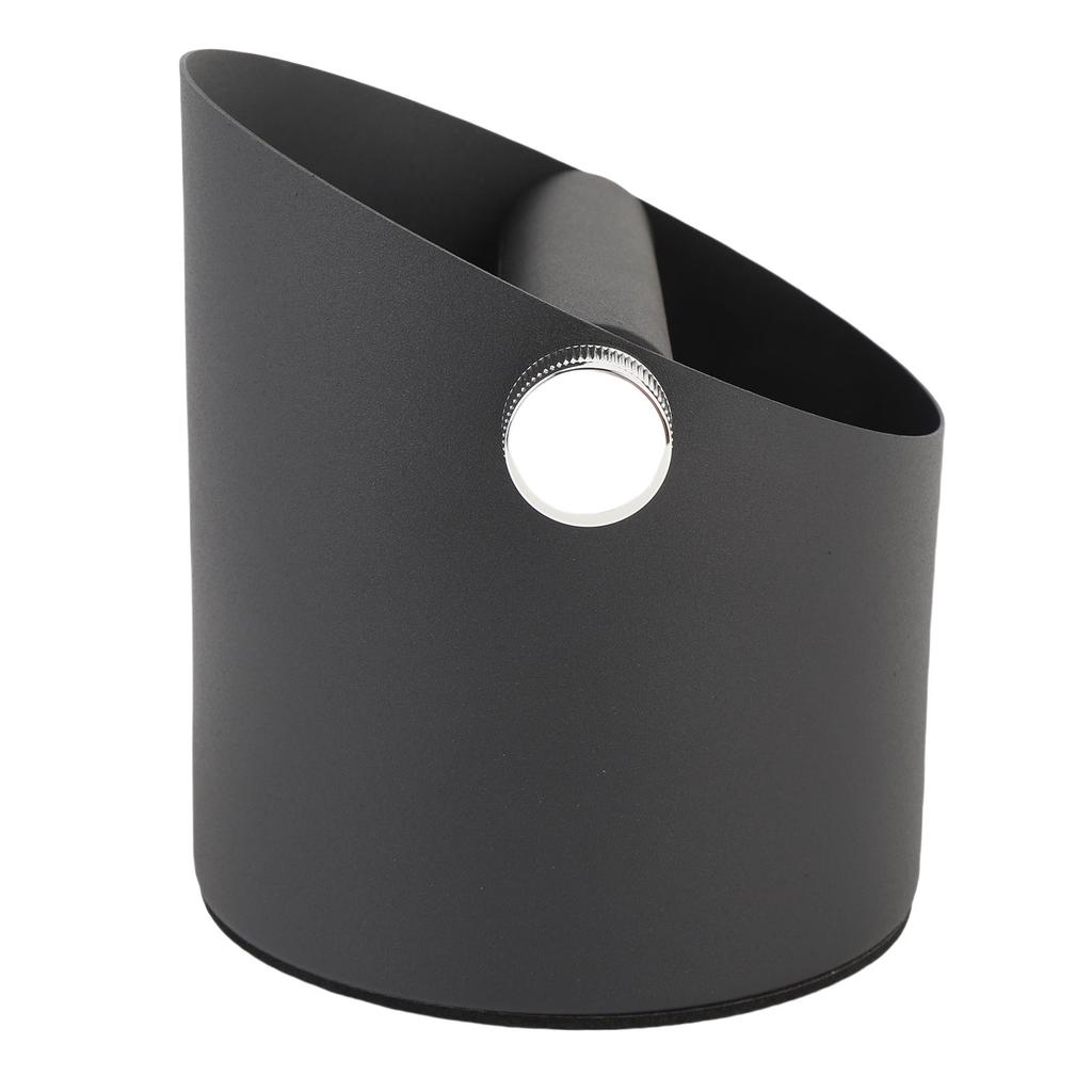 Small Coffee Knock Box Carbon Steel Coffee Grounds Container Waste Bin for Household
