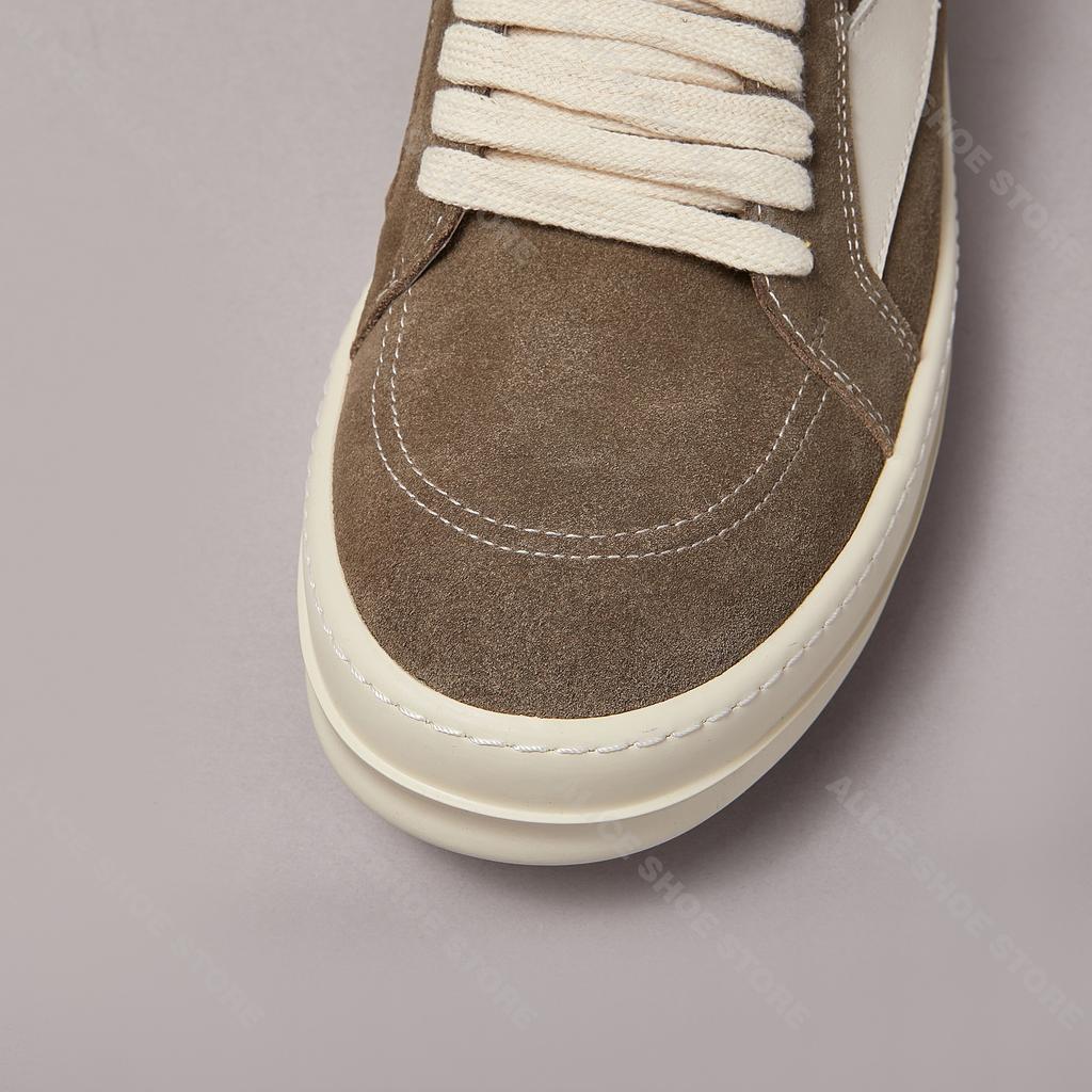 Brand Casual Women Shoe Low Top Men Sneaker Quality Brown Cow Suede Punk Designer Luxury Street Quality Platform Thick-sole Shoe