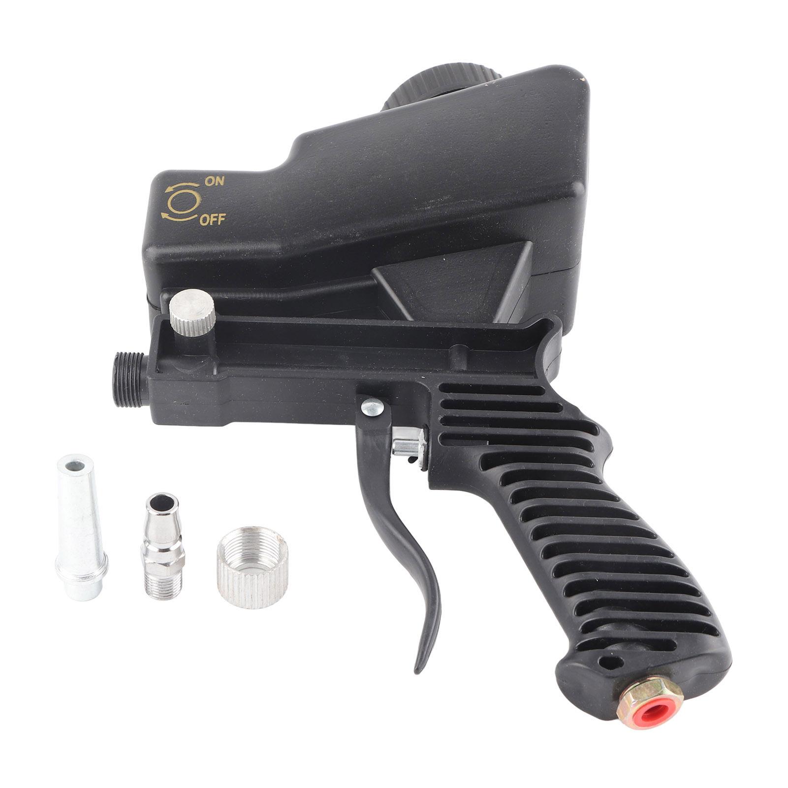 Painter Black Sandblaster Sand Blaster Sandblasting Spray Gun Tool Set Kit For Spraying Cleaning