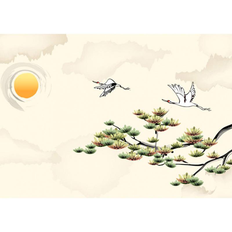 Framed Vector Plants & Flowers Ink Painting Poster with Free Shipping