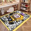 Labubu Print Rug, Washable Floor Carpet, For Entryway Dorm Laundry Room Office Study, Home Decor Birthday Christmas Gift