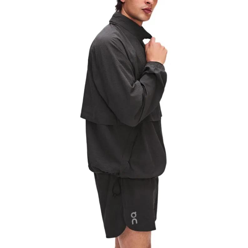 On Performance Jackets Men's Espresso Hooded (Non-detachable) Moderate (Unisex) Jackets 1MG30664959