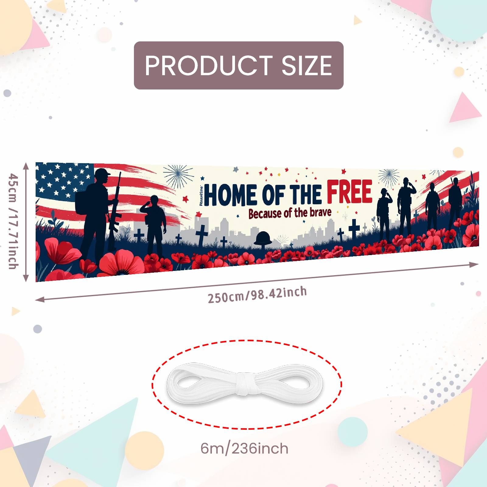 Military Tribute Display Heroic Tribute  Patriotic Celebration Banner National Pride Background Memorial Theme