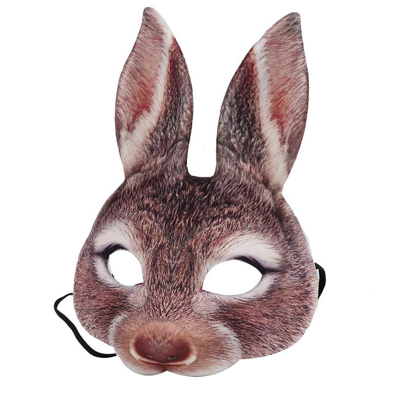Zvířecí maska Přidejte více radosti a aktivit Jedna velikost pro všechny Párty Párty potřeby Halloweenská maska Jasné a krásné barvy Eva