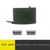 New Elastic No Tie Shoe Laces Flat Shoelaces For Kids and Adult Sneakers Shoelace Quick Lazy Metal Lock Laces Shoe Strings