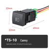 Universal Car Fog Light Switch for Toyota, Honda, Nissan, Renault, Mitsubishi, Isuzu, Hyundai - Button & Modification Compatible