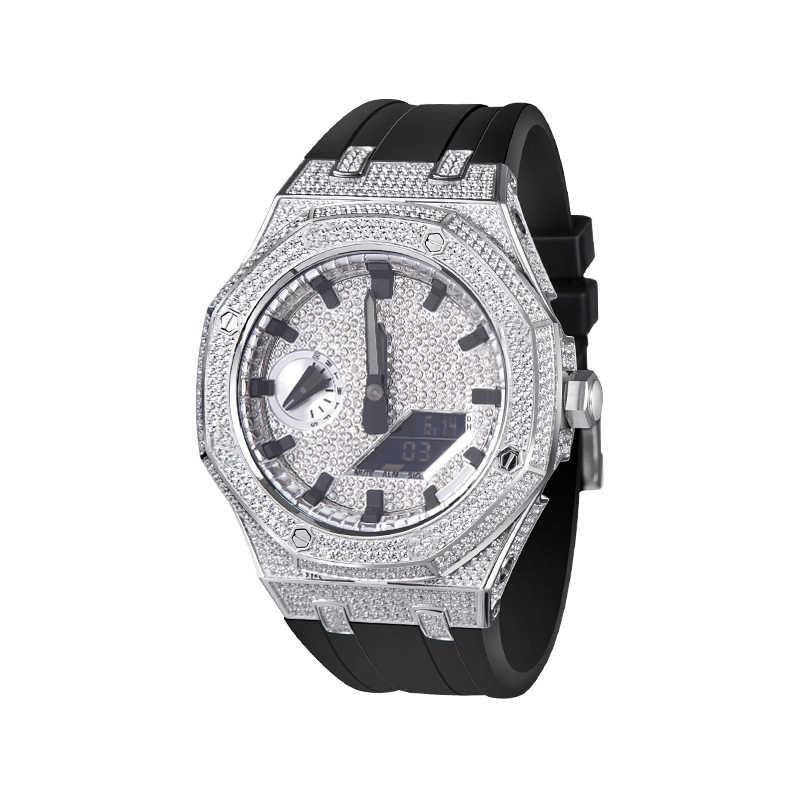 GA2100 GA2110 Hvězdná obloha Diamantový ciferník Pro Casio Farmer's Oak Řada GA-2100 2110 B2100 Modifikace Náhradní pouzdro Sada řemínků