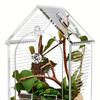 Klares Acryl Hausform Reptilien Terrarium Belüftete Reptilien Zuchtbox Für Amphibienliebhaber Und Klassenzimmer-Ausstellung