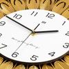 Metal Large Wall Clock Luxury Creative Wall Clock Restaurant Decorative Hanging Clocks Living Rooms Decoration Accessories