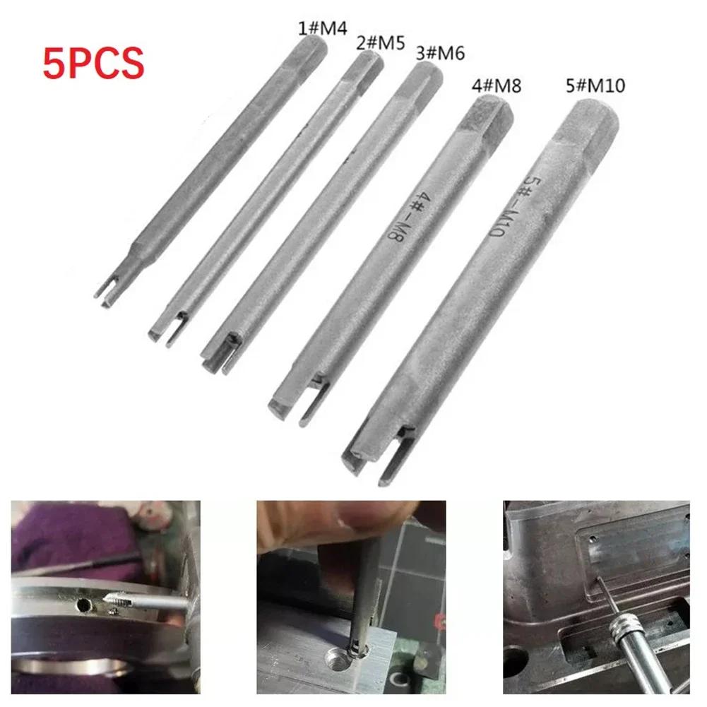 Tool Parts Broken Tap Extractor Alloy Steel High Efficiency High Quality M8 Tool Parts M5 Guide Easy Wire Screw