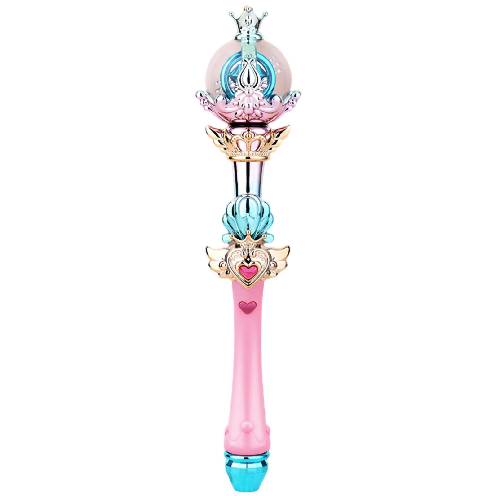 

Светящаяся волшебная палочка, палочка принцессы, светящиеся палочки, милая игрушка, подарок на Рождество, Новый год, день рождения Six-piece suit Color mixing