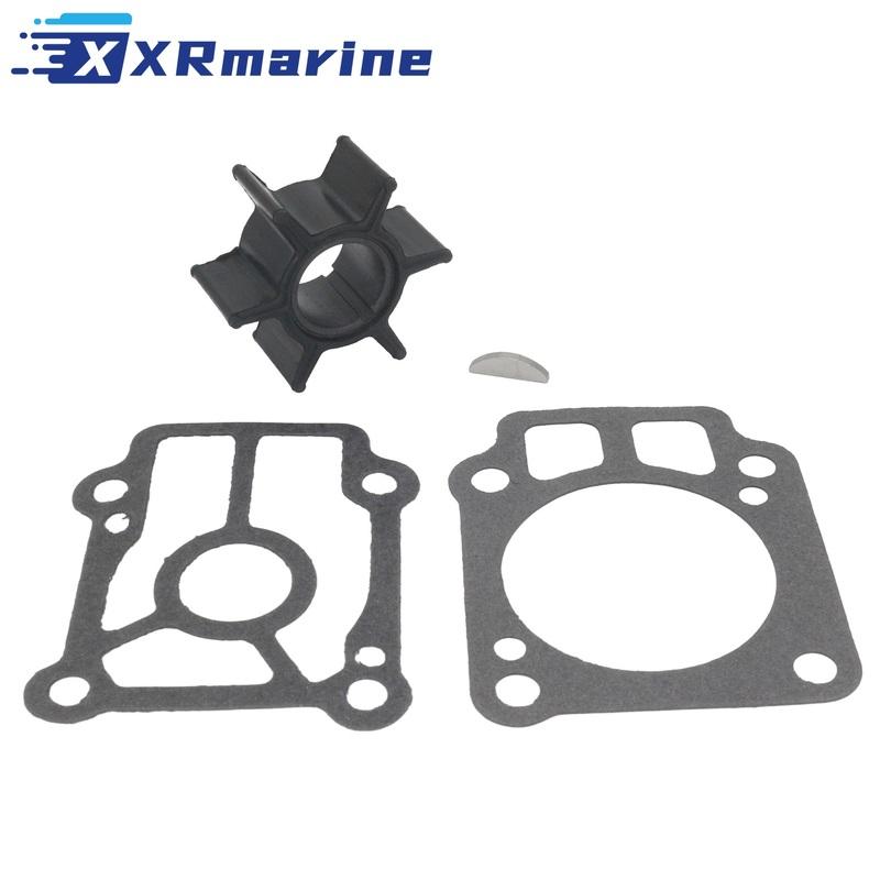 

Water Pump Impeller Service Kit for Mercury 25 30 35 40 HP 2 Stroke Outboard Motor 161541 чёрный