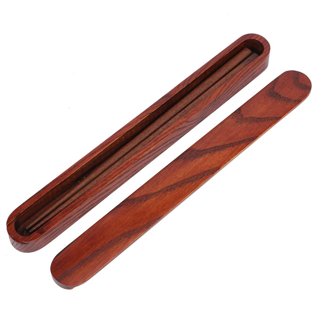Reusable Wooden Chopsticks Portable Tableware Gift Set Kitchen Utensils for Eating with Box(White Wax Chopstick Box Chopsticks )