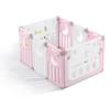 Foldable Indoor Baby Playpen: Safe Crawling Mat & Walker Guardrail Toy Fence