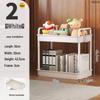 Compact Multi-Layer Trolley for Kitchen, Bedroom, or Bathroom Storage