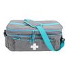 First Responder Bag Medication Carrying Case Emergency Supplies Storage Bag for Car Home Office Outdoor Grey 18x23x40cm