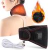 Smart Temperature-Controlled USB Electric Heated Neck Warmer Fleece Lining Three Adjustable Heat Settings Model
