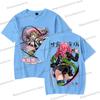 Kimetsu No Yaiba Cartoon T-shirt Aesthetics Vintage Kanroji Mitsuri Fashion Y2K Tops Short Sleeve Japanese Styles Men Women Tee