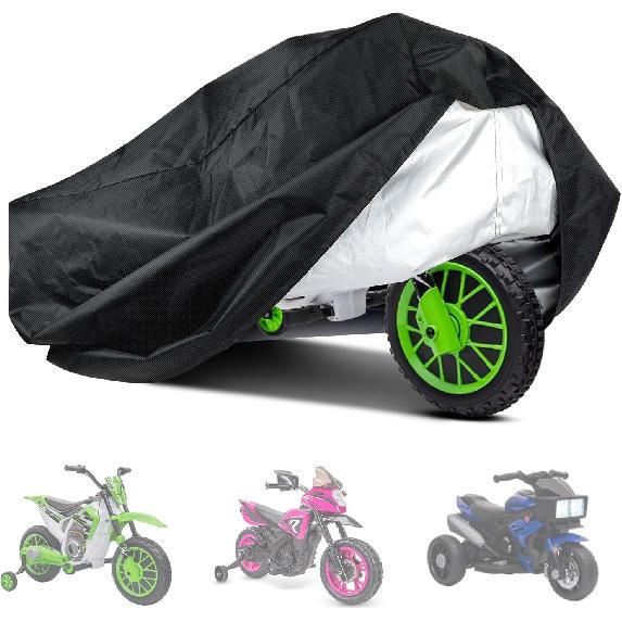 Kids Motorcycle Bike Cover - Waterproof Oxford Fabric Toddler Motorcycle Cover, Protection Universal Children S Electric Kids Motorcycle Cover -