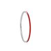 YIZIZAI Echter 925er Sterlingsilber Einfacher Dünner Emaille Roter Schwarzer Fingerringe Für Frauen Hochzeits Schmuck Geschenke
