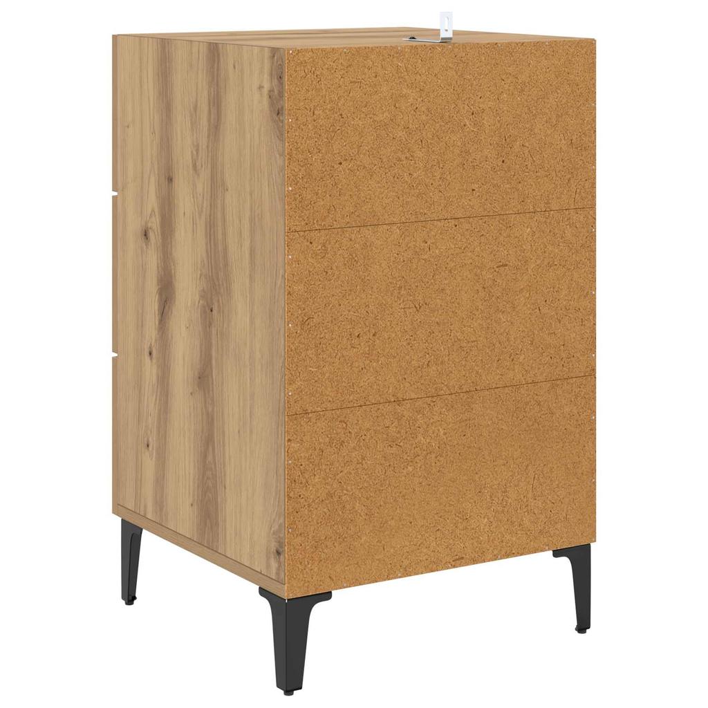 Nightstand Artisan Oak 40 x 40.5 x 66 cm Particleboard