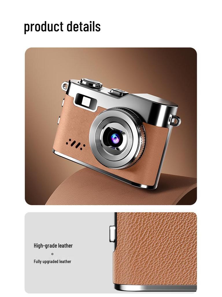 Tragbare Retro Mini CCD HD Kamera - Ideales Studentengeschenk