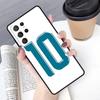 Number 10 Football phone case Cover For Samsung Galaxy S24 S25 Ultra S21 S22 Ultra S10E Note 10 Plus Note 20 FE S23