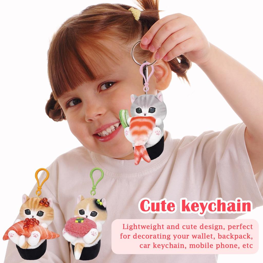 Cartoon Cute Doll Plush Toy Keychain Small Pendant