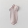 Female Spring and Summer Thin Simple Breathable Leisure Pure Color Boneless Mesh Socks